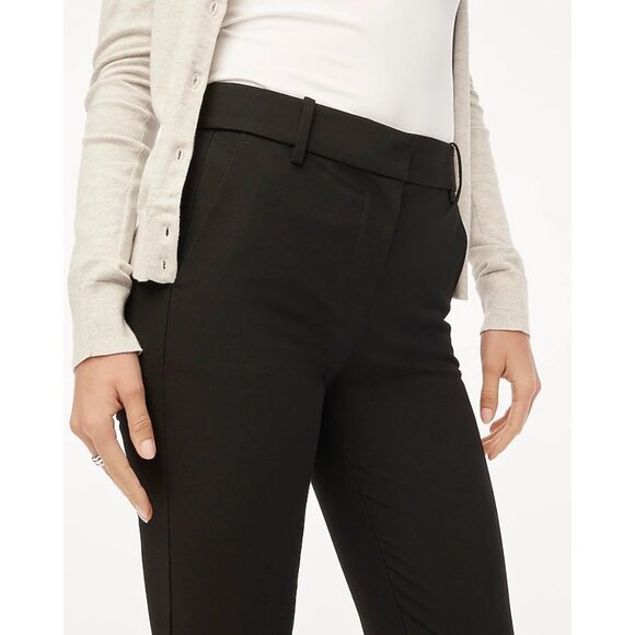 J Crew Slim-Fit Full-Length Trouser Pant in Black Women Size 6 Career Office NWT - Picture 11 of 16